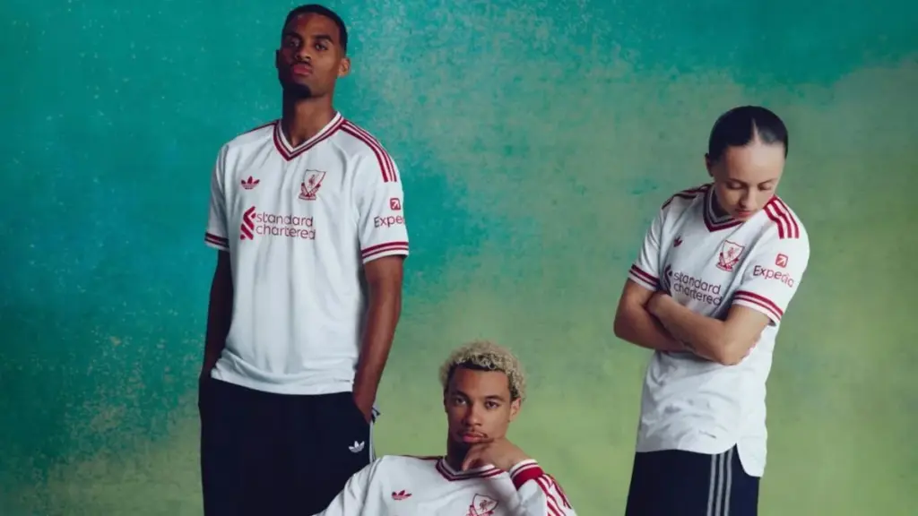 In photos: Liverpool debut new adidas away kit against Wrexham in New York