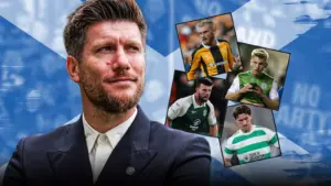 Scotland: Luke Graham & Robbie Ure in Pocognoli's first squad